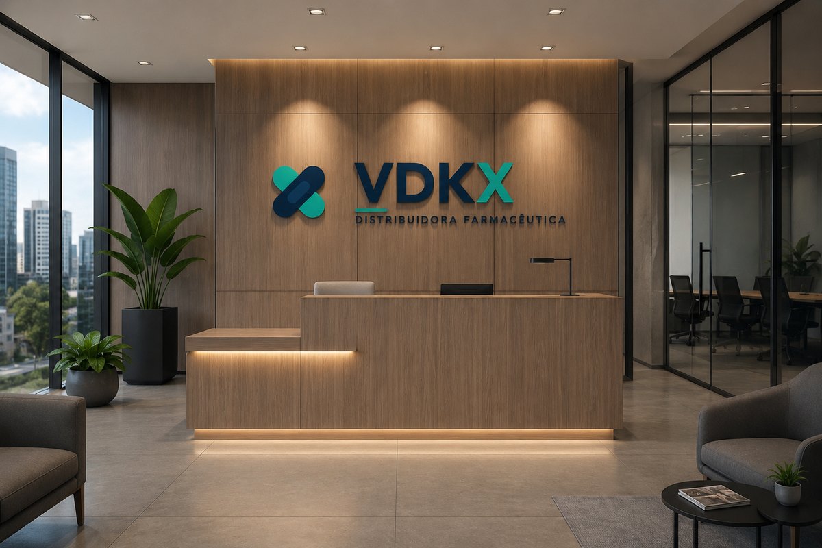 Recepção corporativa da VDKX